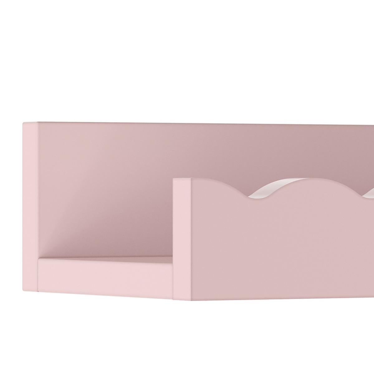 WANDREGAL-SET 2-TLG. Vestnes - Rosa, Holzwerkstoff (10/5/60cm) - [en.casa]