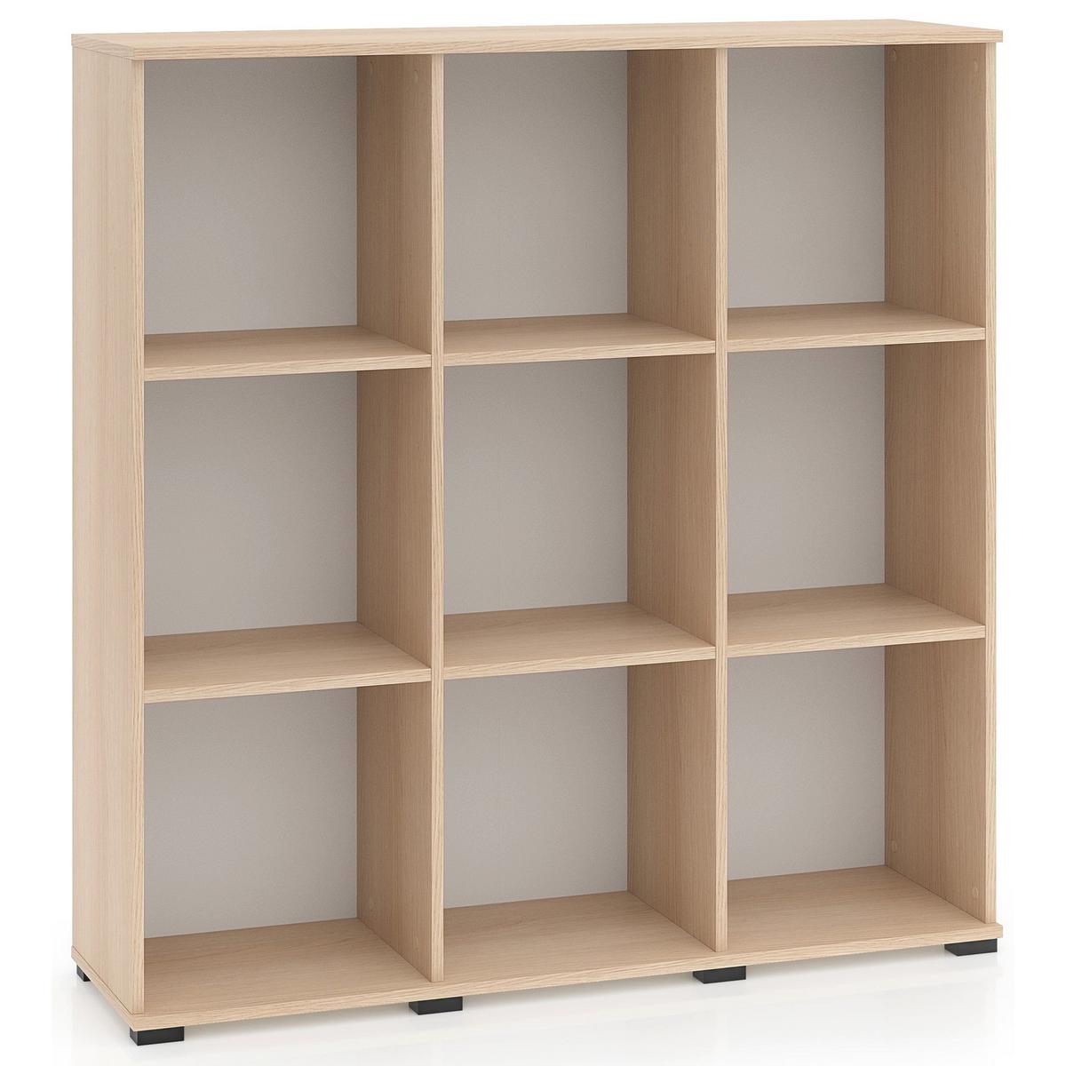 STANDREGAL Odelis 119 cm - Beige/Schwarz, Holzwerkstoff/Kunststoff (119.8/123.9/33.7cm) - Selsey