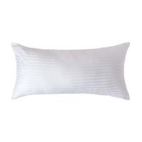 KISSENBEZUG Damast, Ägyptische Baumwolle, Fadendichte 330 - Weiß, Textil (40/80cm) - Homescapes