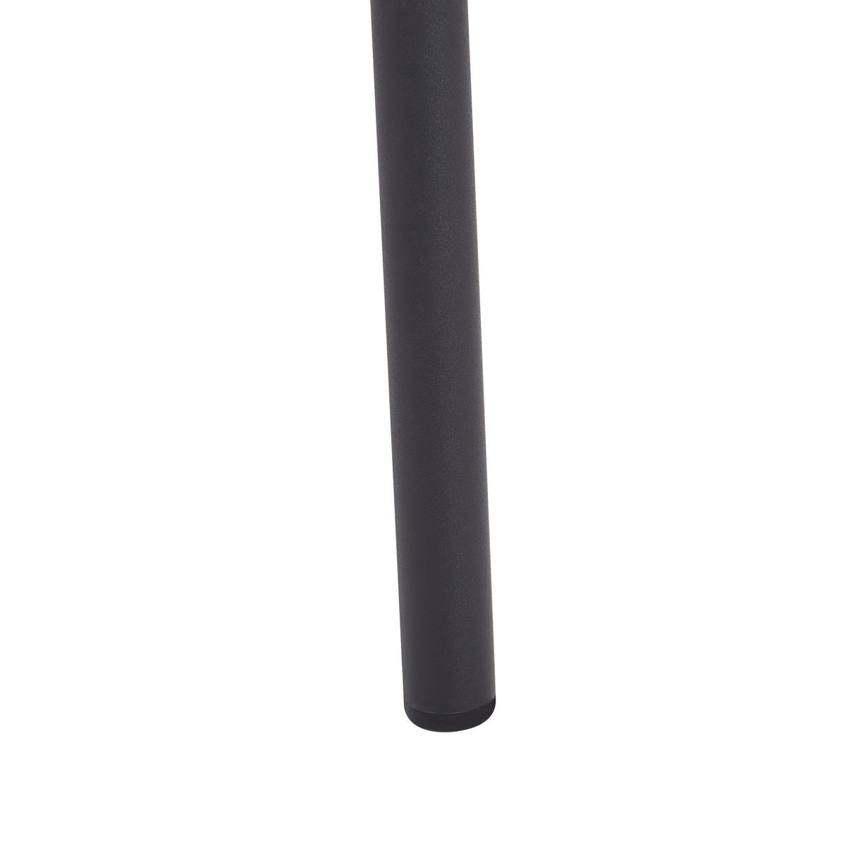 ESSZIMMERSTUHL 2er Set Kunstleder Braun Kiana - Braun, Kunststoff (50/81/59cm) - Beliani