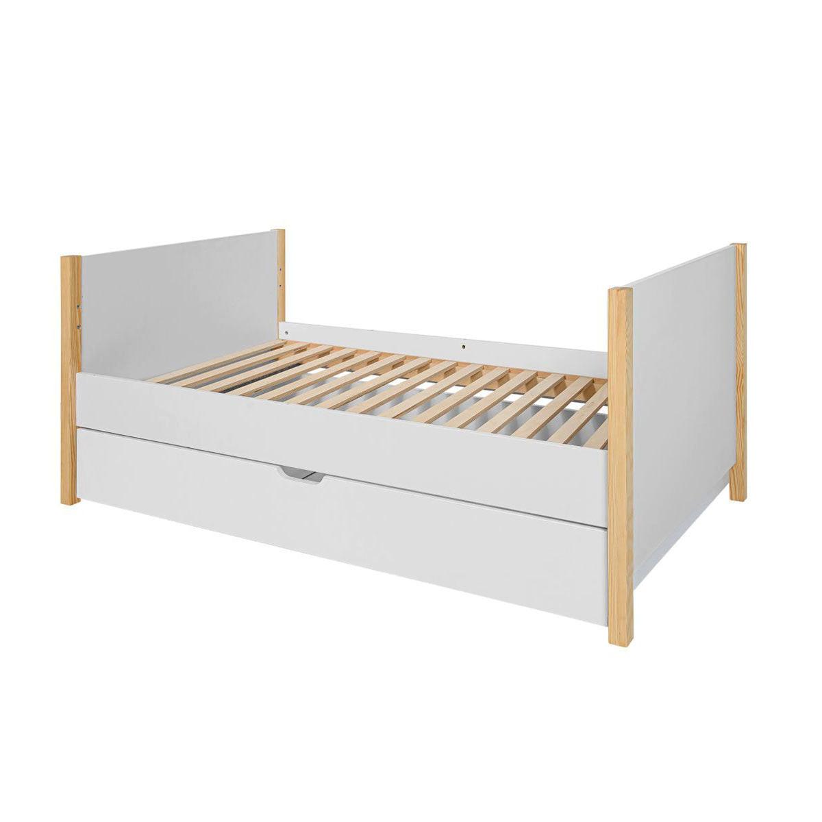 GITTERBETT 70/140 Juliette Weiß - Weiß, Holzwerkstoff (70/140cm) - Petits-meubles