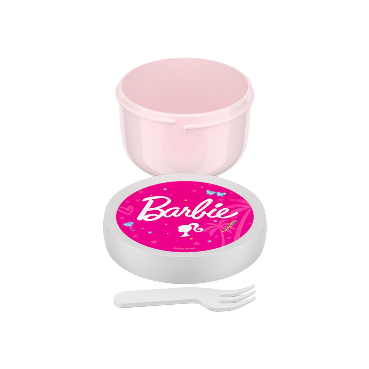 FRUCHTBOX Campus (2026) Barbie 300 ml - Pink, Kunststoff (10.4/6.7/10.4cm) - Mepal