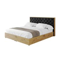 POLSTERBETT mit Bettkasten und Lattenrost, Bett mit Matratze H3/H4 - ENZO3 180x200 Schwarz - Schwarz, Holzwerkstoff/Textil (180/200cm) - ALTDECOR