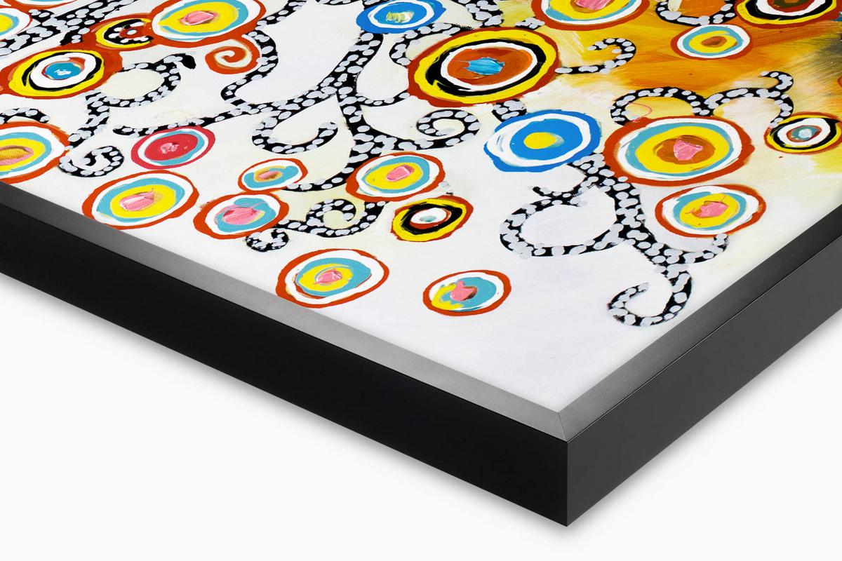 ÖLGEMÄLDE 120/60 cm - Multicolor, Holz/Textil (120/60cm) - KUNSTLOFT