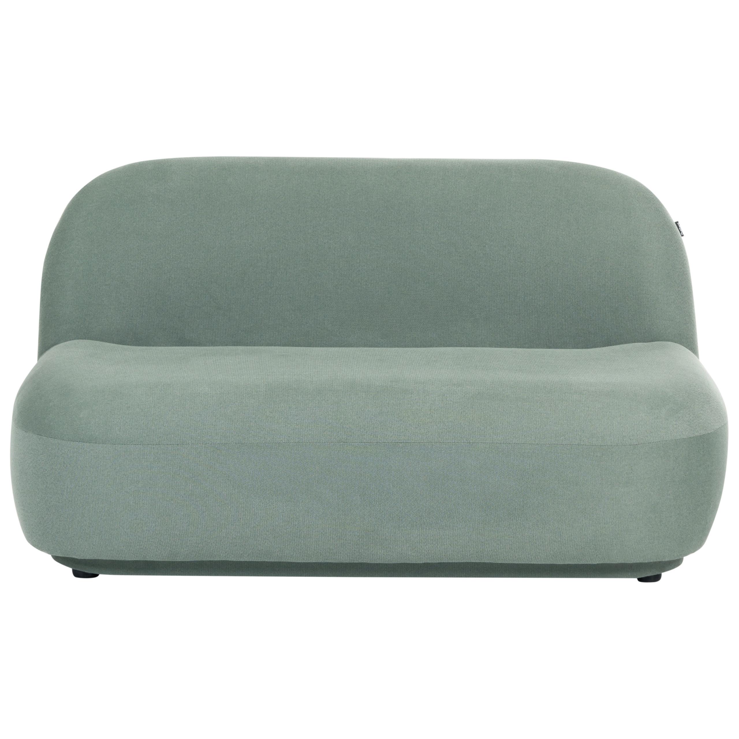 2-SITZER-SOFA Stoff Hellgrün Lovberg - Hellgrün, Textil (138/74/80cm) - Beliani