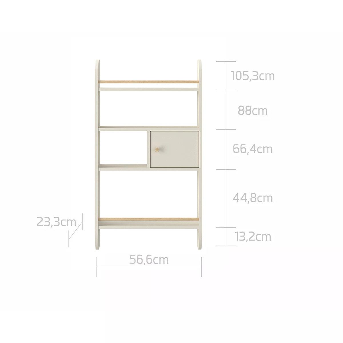 WANDBOARD Rainbow Kaschmir - Kaschmir, Holzwerkstoff (57/105/23cm) - Petits-meubles