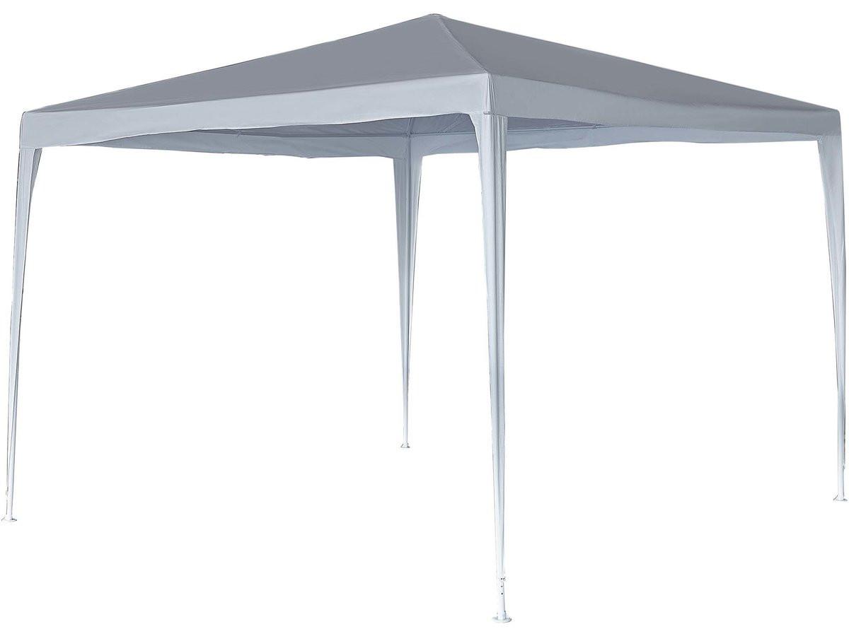 PARTYZELT UND PAVILLON natacha 3 weiss - Weiß, Metall (300/248/300cm) - Habitat Garten