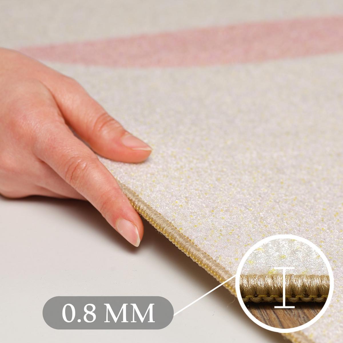 SPIELTEPPICH TRAUN in Creme, floral, 160 x 230 cm - Beige, Textil (230/160cm) - KADIMA DESIGN