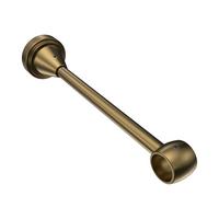 TRÄGER FÜR GARDINENSTANGEN 16 mm Ø, Primus 1-läufig, Messing Antik - Bronzefarben, Metall (19.2/4/4cm) - INTERDECO