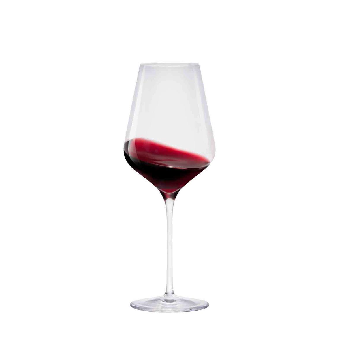 ROTWEINGLÄSER Quatrophil transparent 570 ml 6er Set - Transparent, Glas (0.57L) - Stölzle Lausitz