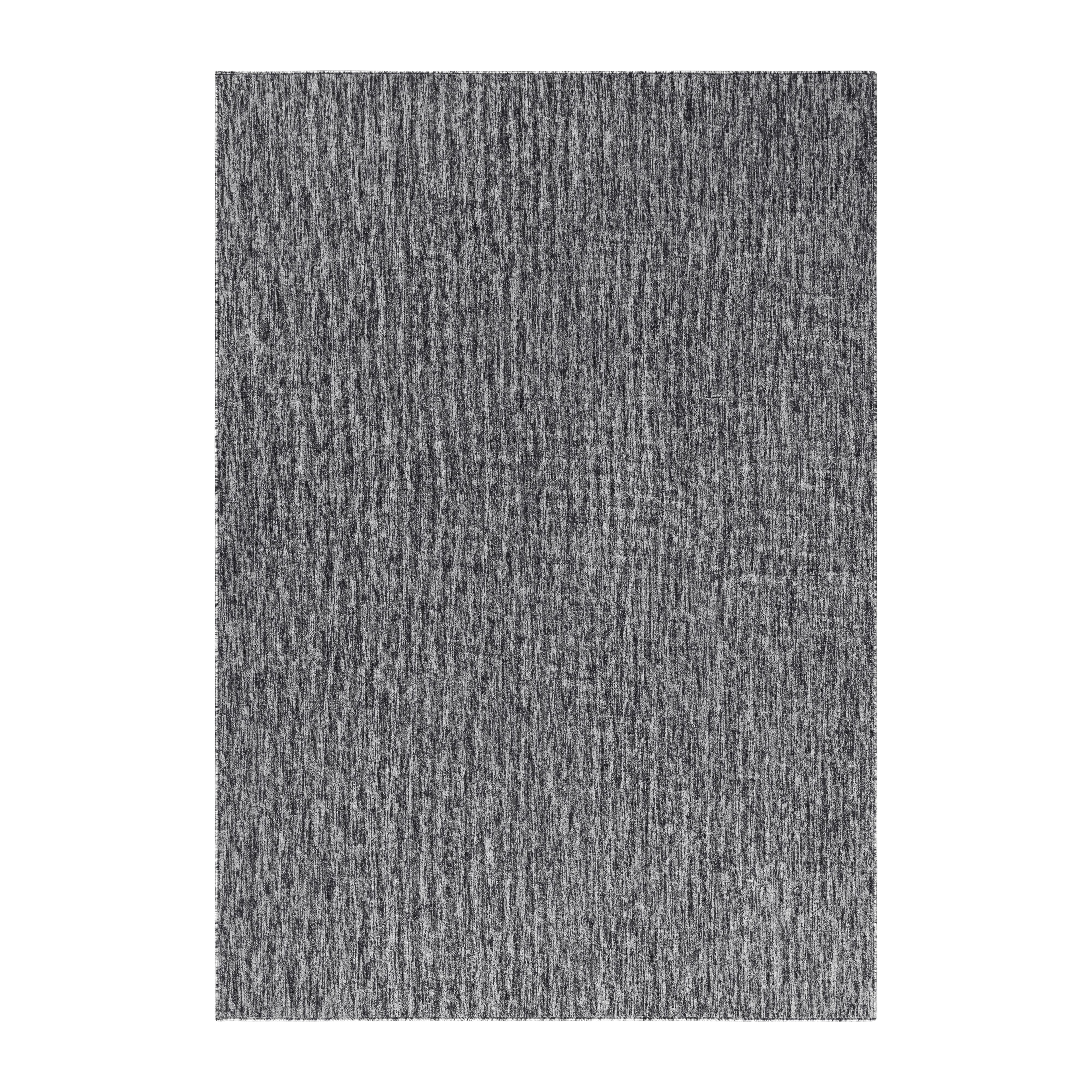 KURZFLORTEPPICH AMMER, einfarbig, Grau, 140 x 200 cm - Grau, Textil (200/140cm) - KADIMA DESIGN