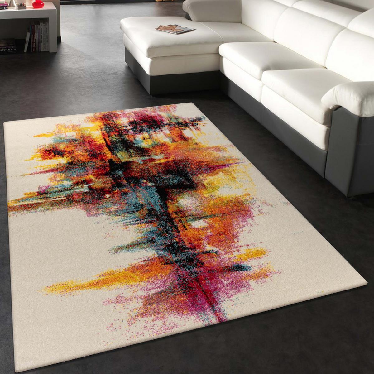 KURZFLORTEPPICH, abstrakt, aus Polypropylen, Florhöhe 12 mm, Mehrfarbig, 200 x 290 cm - Multicolor, Textil (290/200cm) - KADIMA DESIGN