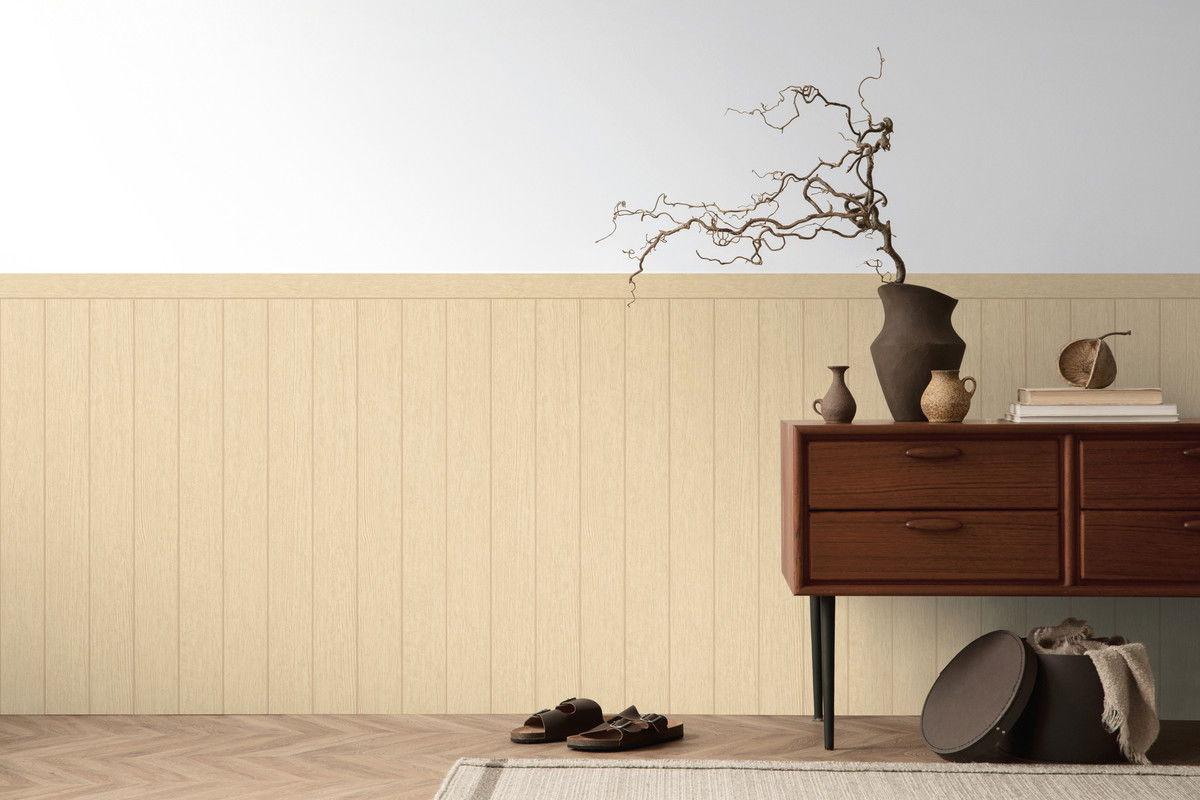 VLIESTAPETE Beige 106/500 cm - Beige, Textil (106/1cm) - KUNSTLOFT