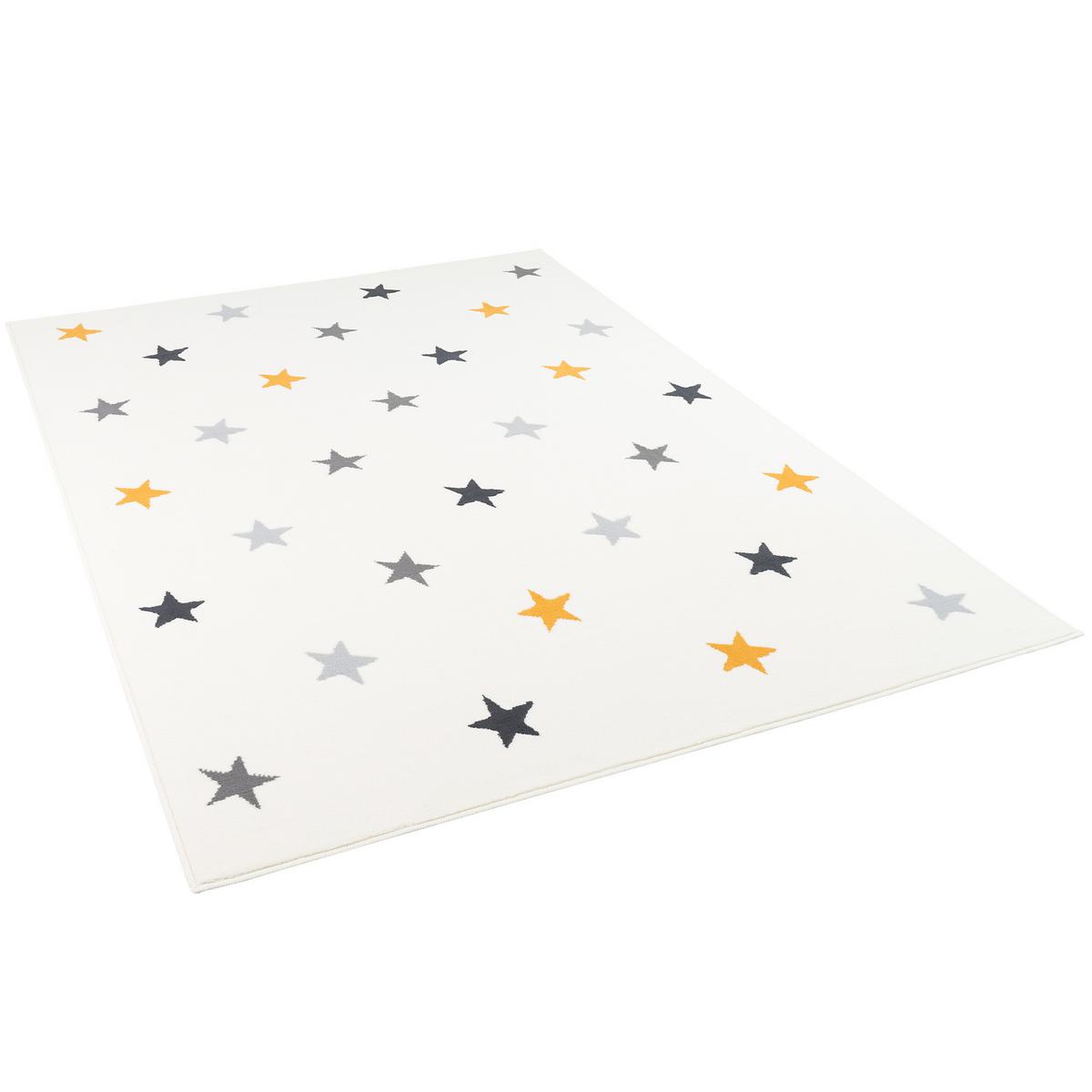 KINDER UND JUGEND TEPPICH TRENDLINE STERNE MIX - Creme, Textil (120/170cm) - Pergamon