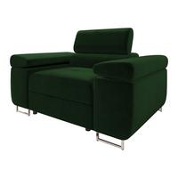 SESSEL Torezio - Grün, Holz/Textil (134/90/102cm) - MIRJAN24