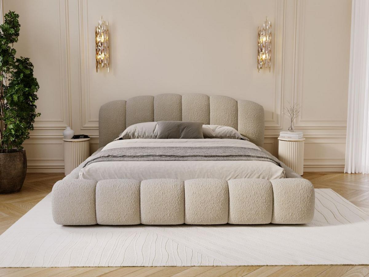 POLSTERBETT CLOUD SOFT - Beige, Textil (146/234cm) - Graingold