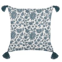 DEKOKISSEN Cremeweiß 45/45 cm Rumex - Ecru, Naturmaterialien/Textil (45/45cm) - Beliani