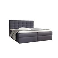 BOXBETT Doriano In Kunstleder Soft - Anthrazit, Holzwerkstoff/Textil (140/200cm) - Fun Möbel