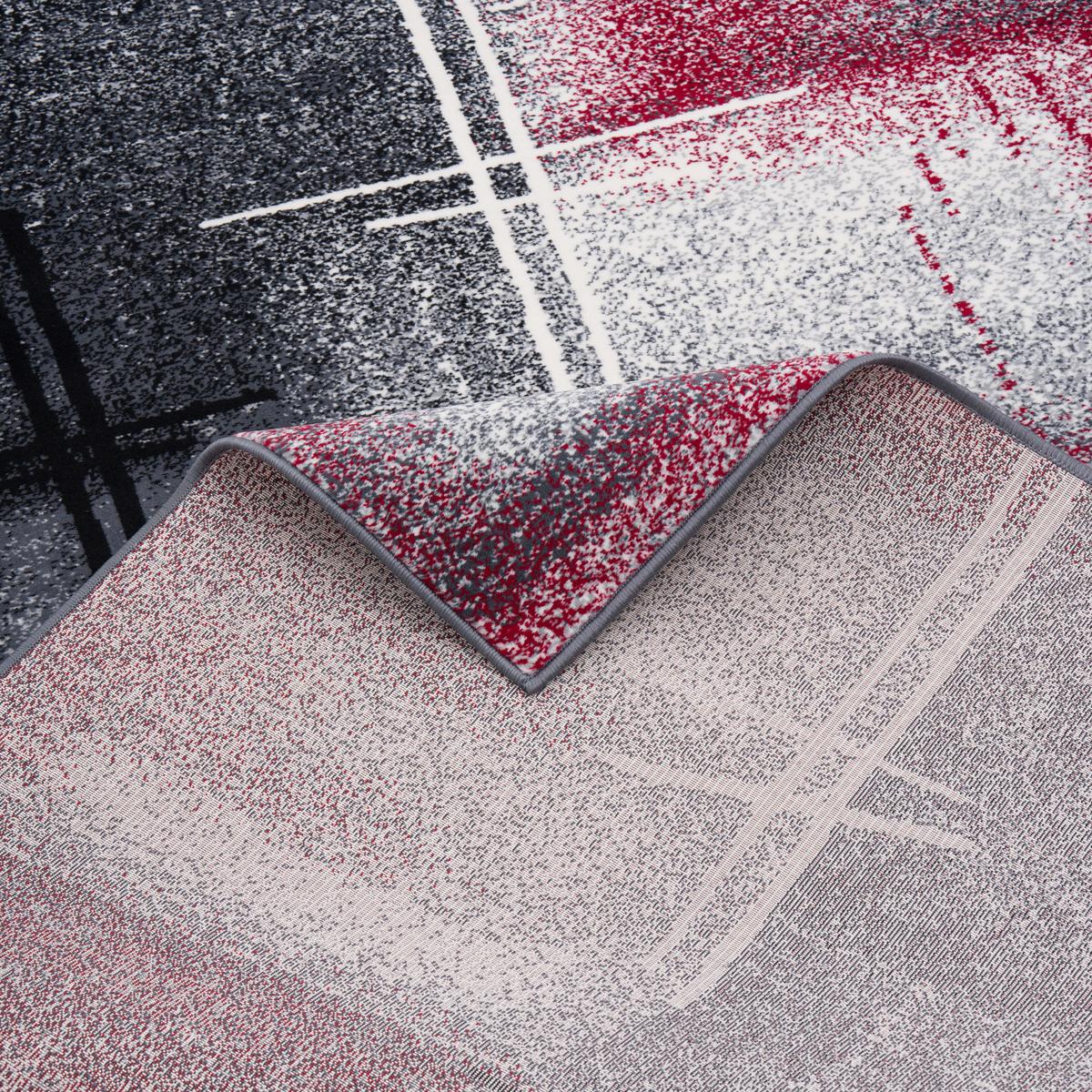 DESIGNER TEPPICH BRILLIANT VERLAUF - Rot, Textil (80/150cm) - Pergamon