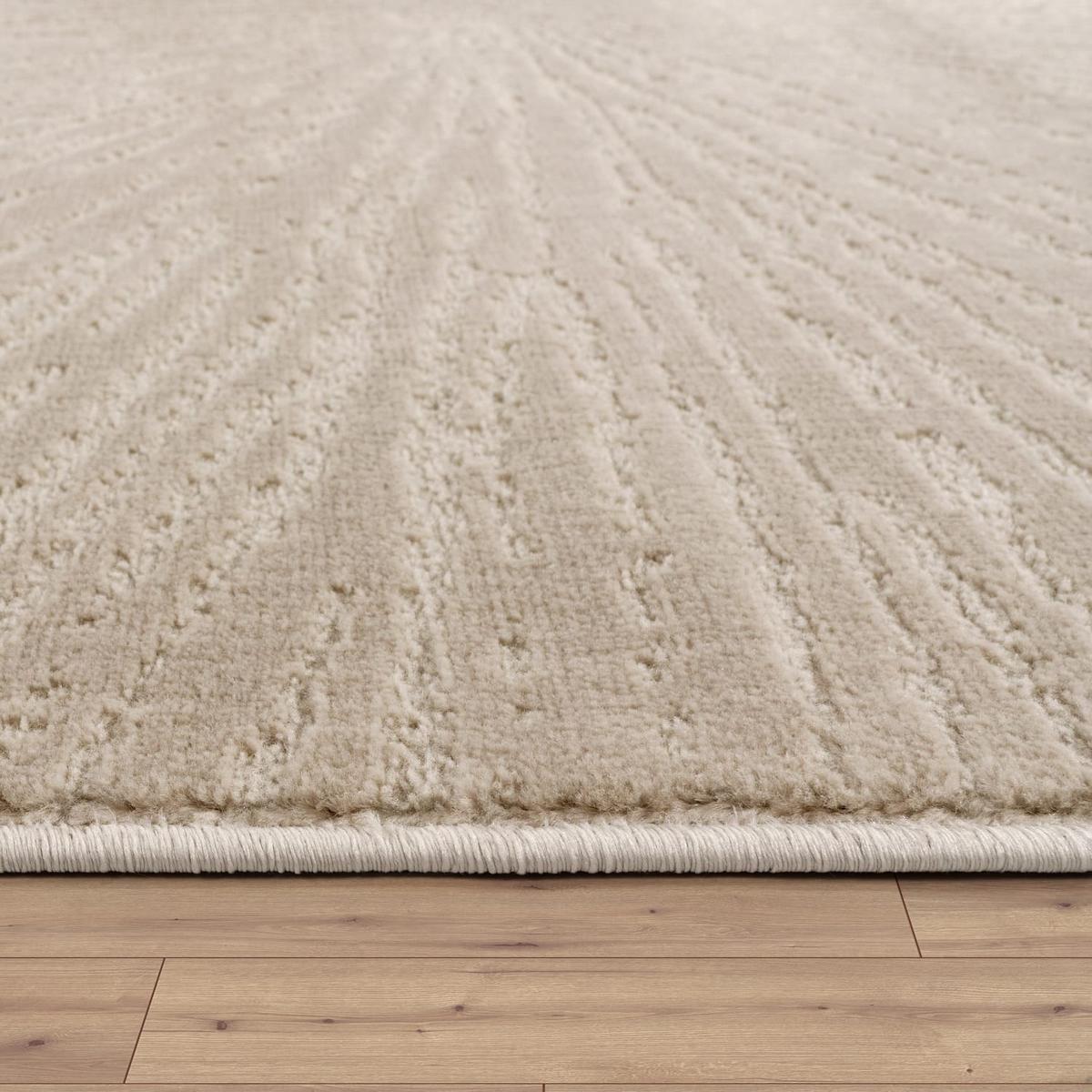 FLACHWEBETEPPICH Boho Beige 120 x 160 cm - Beige, Kunststoff (120/160cm) - TT Home