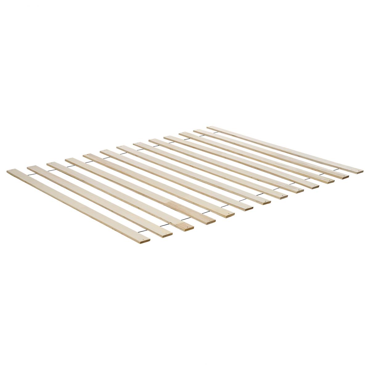 BETT 140/200 cm Braun Toucy - Braun, Holzwerkstoff (140/200cm) - Beliani