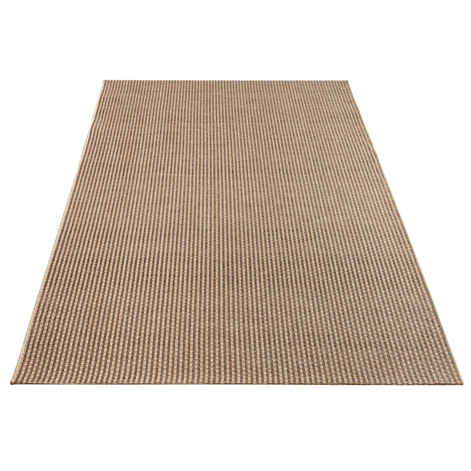 FLACHWEBTEPPICH, einfarbig, aus Polypropylen, Beige, 240 x 340 cm - Beige, Textil (340/240cm) - KADIMA DESIGN