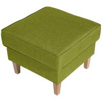 HOCKER Karlen Bezug Flachgewebe Buche natur / apfel - Buchefarben/Grün, Kunststoff (53/45/53cm) - 58aufmkessel