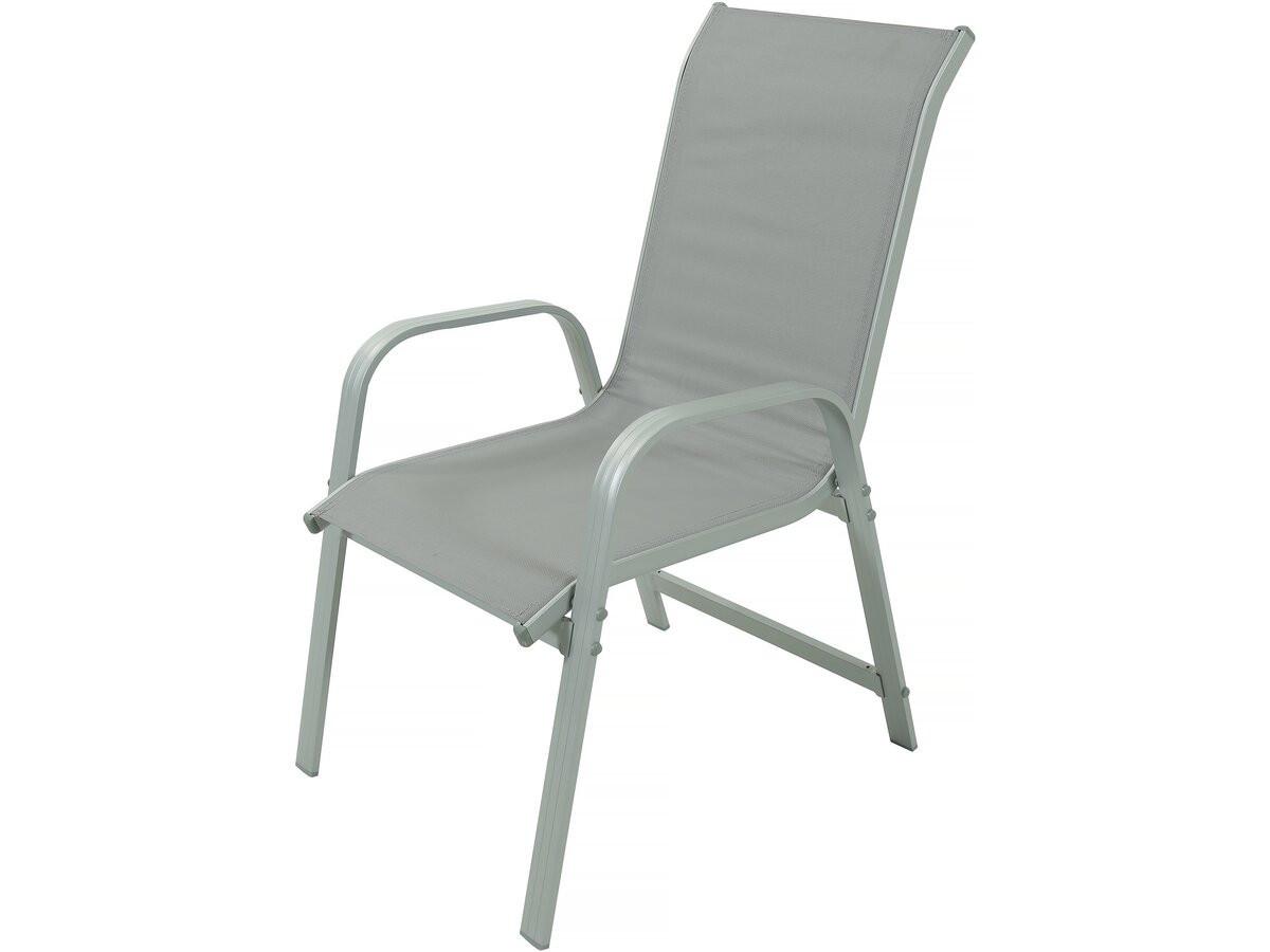 GARTEN-ESSMÖBELENSEMBLE lagos Taupe - Taupe, Metall - Habitat Garten