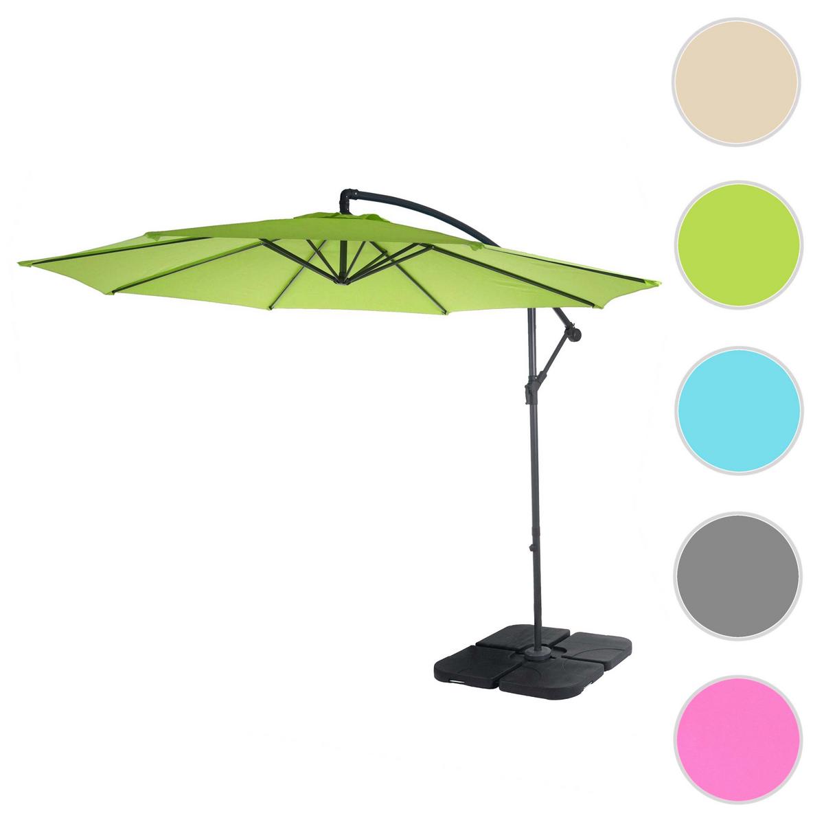 AMPELSCHIRM Grün - Grün, Textil (360/295cm) - MCW