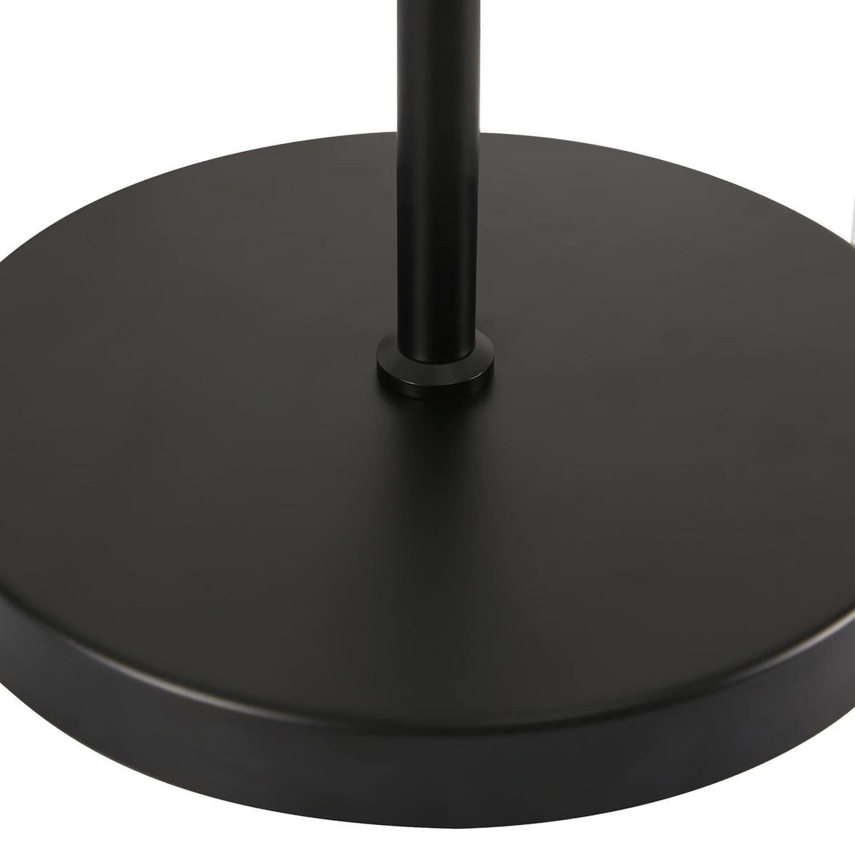 STEHLAMPE Welven 40/22/151 cm - Schwarz, Holz/Metall (40/22/151cm) - ZMH