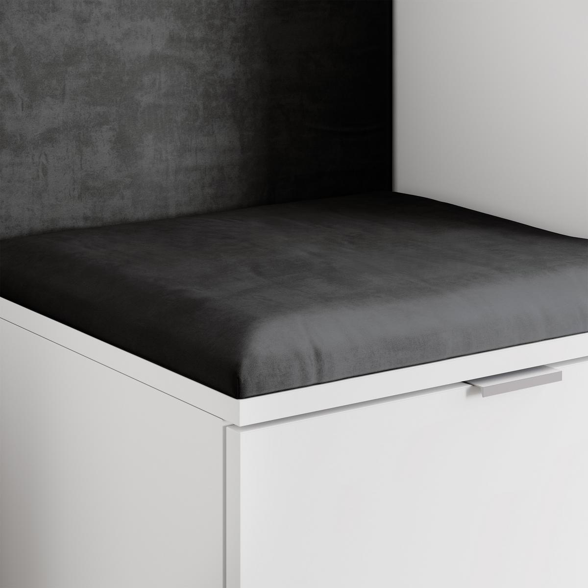 GARDEROBENSCHRANK LORI 95/181/51 cm Modern Eichefarben - Eichefarben/Schwarz, Holzwerkstoff (95/181/51cm) - MASSENO