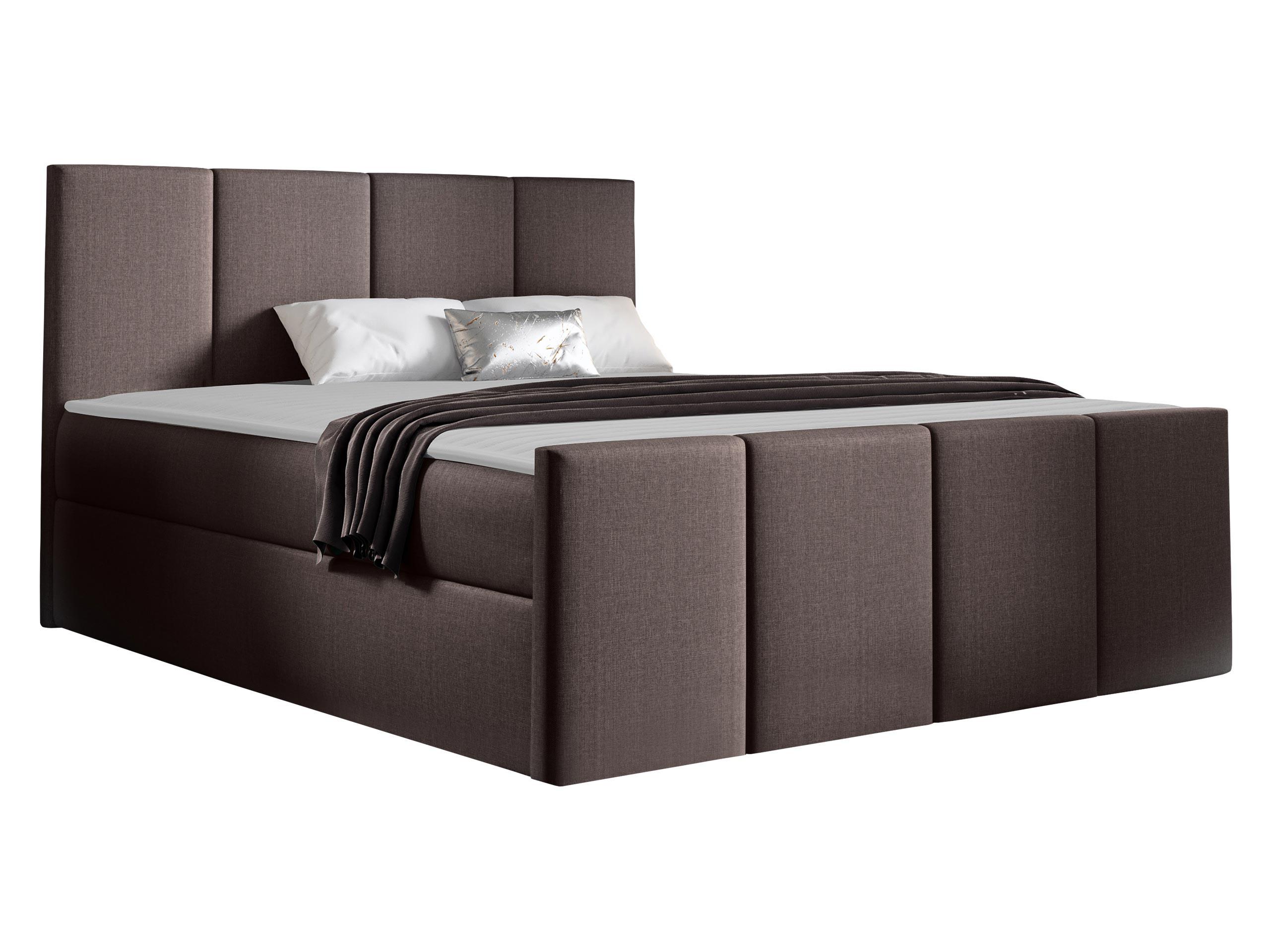 BOXBETT Lars - H3 - Dunkelbraun, Holz (120/200cm) - MIRJAN24