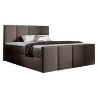 BOXBETT Lars - H3 - Dunkelbraun, Holz (160/200cm) - MIRJAN24