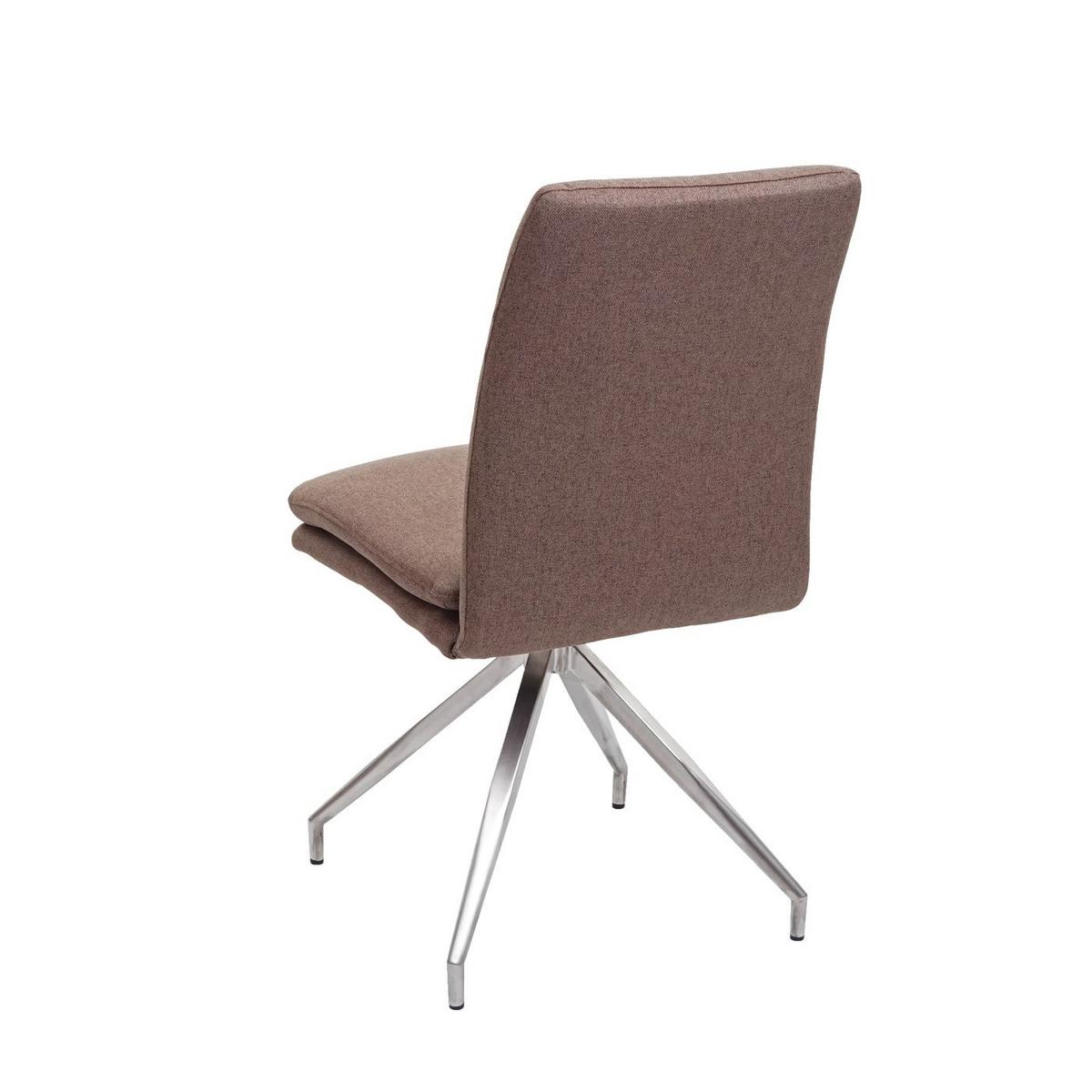 ESSZIMMERSTUHL Braun - Braun, Textil (47/90/60cm) - MCW
