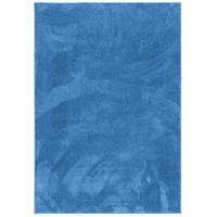 HOCHFLOR LANGFLOR SUPER SOFT TEPPICH SILKY - Blau, Textil (160/230cm) - Pergamon