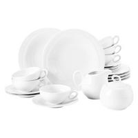 TEESERVICE Trio weiß 20-tlg. - Weiß, Keramik (2/2/2cm) - Seltmann Weiden