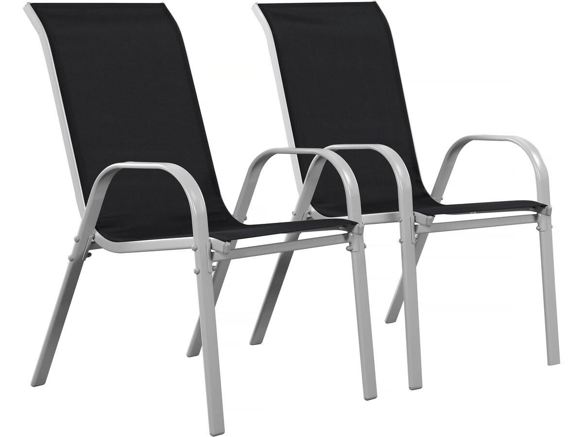 GARTENSESSEL cordoba Schwarz - Schwarz, Metall (75/92/53cm) - Habitat Garten