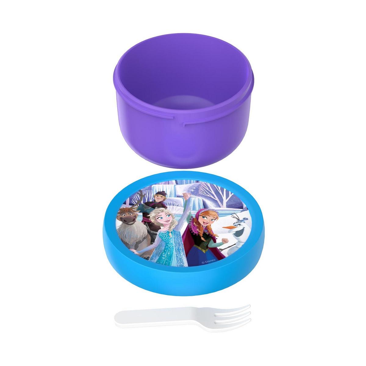 FRUCHTBOX Campus (2026) Frozen Friends 300 ml - Blau/Lila, Kunststoff (10.4/6.7/10.4cm) - Mepal