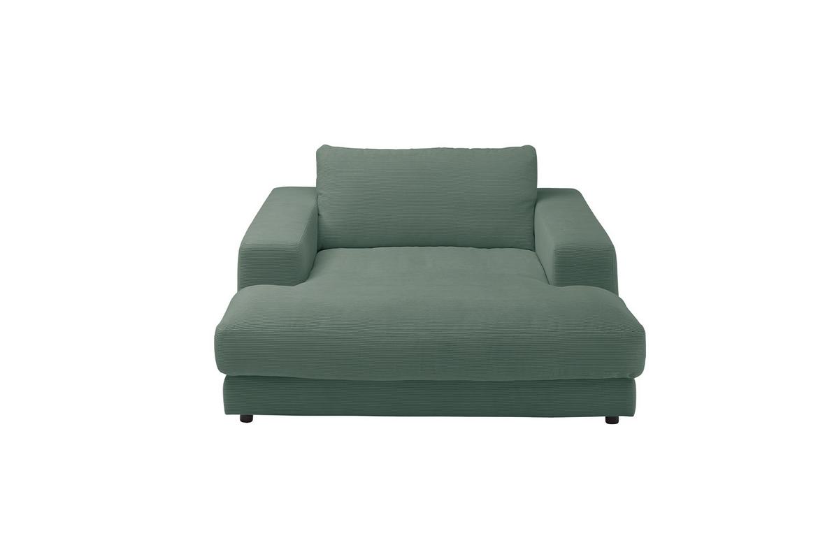 LONGSEAT MADELINE Smaragdgrün Cord - Smaragdgrün/Schwarz, Kunststoff/Textil (150/86/170cm) - KAWOLA