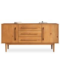 SIDEBOARD TECCA Eiche - Eichefarben, Holz (145/71/43cm) - IDIMEX