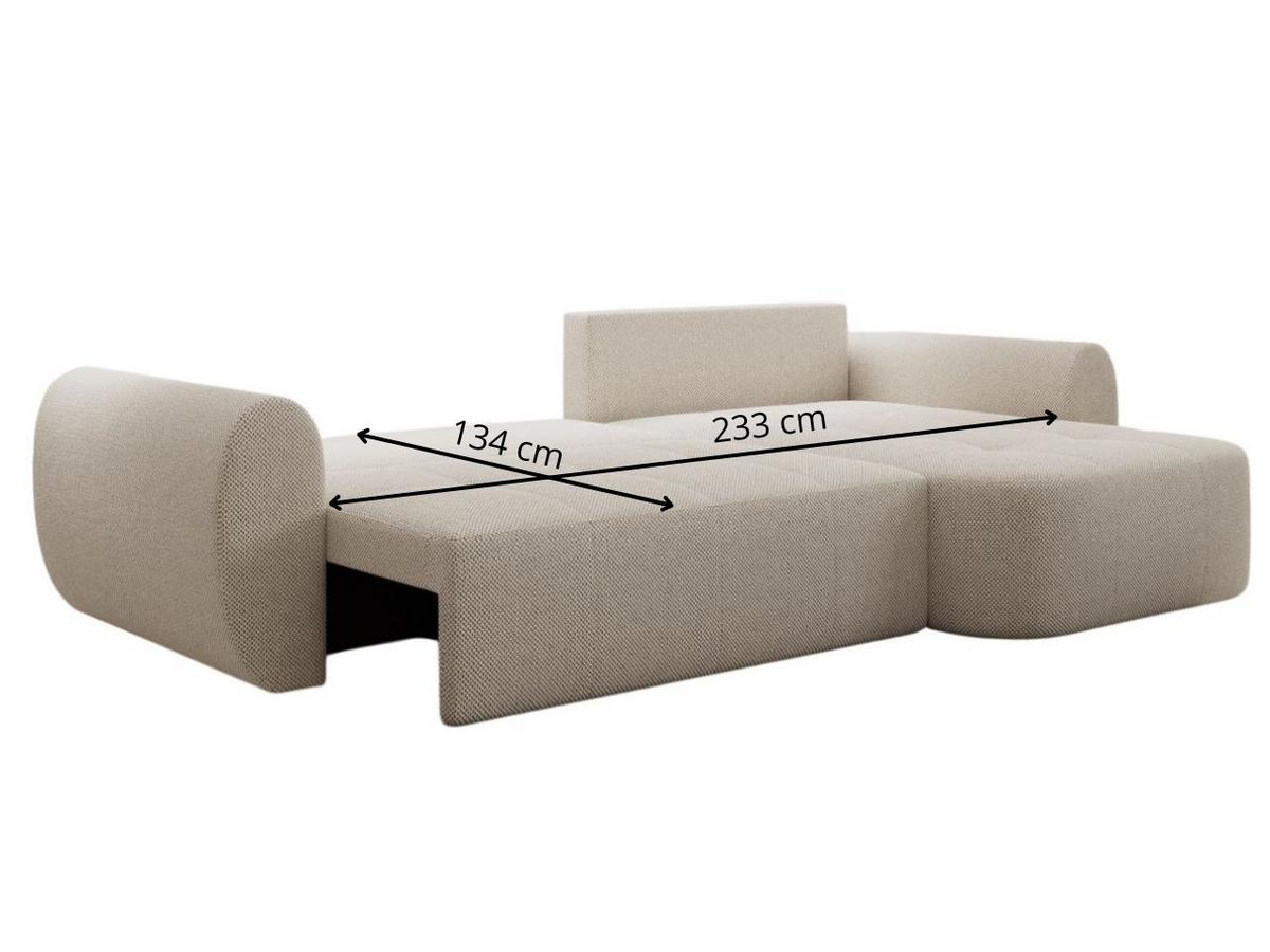 ECKSOFA Avessio Dunkelblau - Schwarz/Dunkelblau, Holz/Kunststoff (282/170cm) - Graingold
