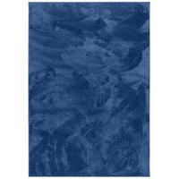 HOCHFLOR LANGFLOR TEPPICH SUPER SOFT MELIA - Dunkelblau, Textil (120/160cm) - Pergamon