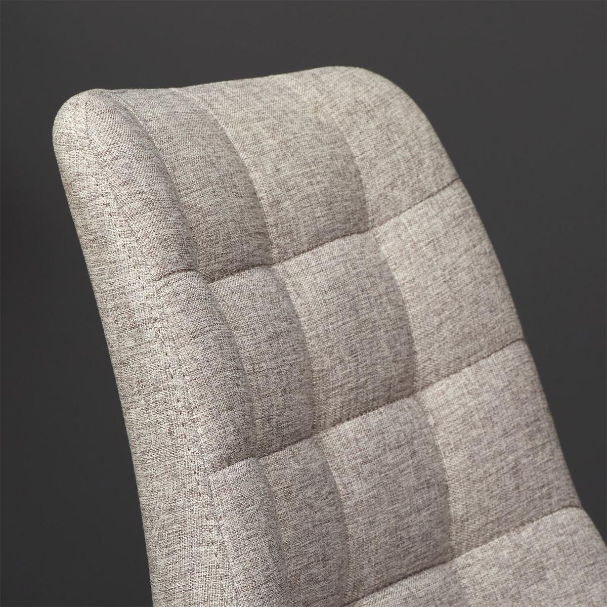 DREHSTUHL TALIA grau - Grau, Textil (53/89/61cm) - IDIMEX