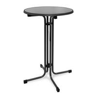 STEHTISCH Bellini - Grau, Metall (80/80/110cm) - Beautissu 