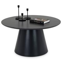 COUCHTISCH RUDA schwarz - Schwarz, Holzwerkstoff (85/85/45cm) - IDIMEX