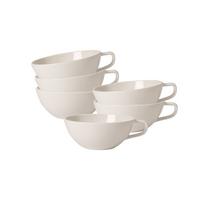 TEEOBERTASSEN Artesano Original weiß 120 ml 6er Set - Weiß, Keramik (0.12L) - Villeroy & Boch