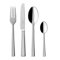 TAFELBESTECK Victor silber 144-tlg. - Silberfarben, Metall - Villeroy & Boch