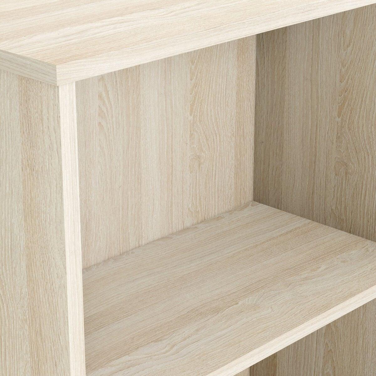 ECKSCHREIBTISCH mit umkehrbarer Ausrichtung, 4 Fächer, L111,9 cm - Corner - Eiche Artisan, Holzwerkstoff (51.7/100.7/76.7cm) - Calicosy