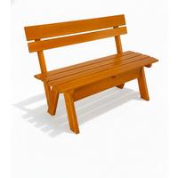 GARTENBANK Tromsö GR 150cm - Braun, Holz (42/60/150cm) - Beautissu 