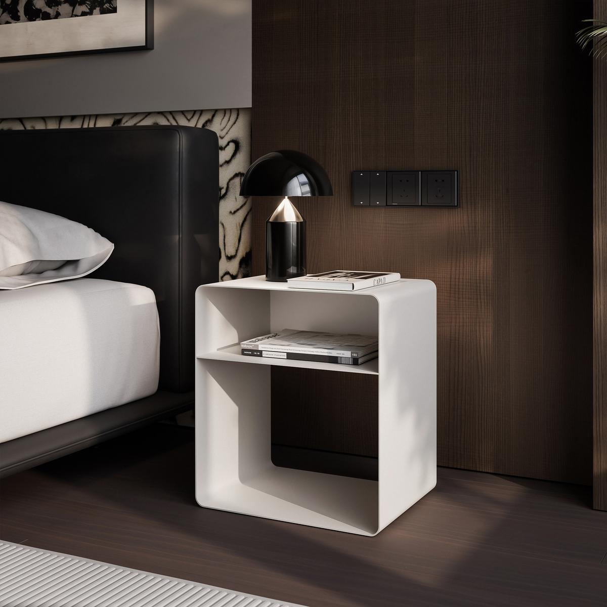 NACHTSCHRANK LANA 45/35/50 cm Kaschmir - Kaschmir, Metall (45/50/35cm) - Idohome